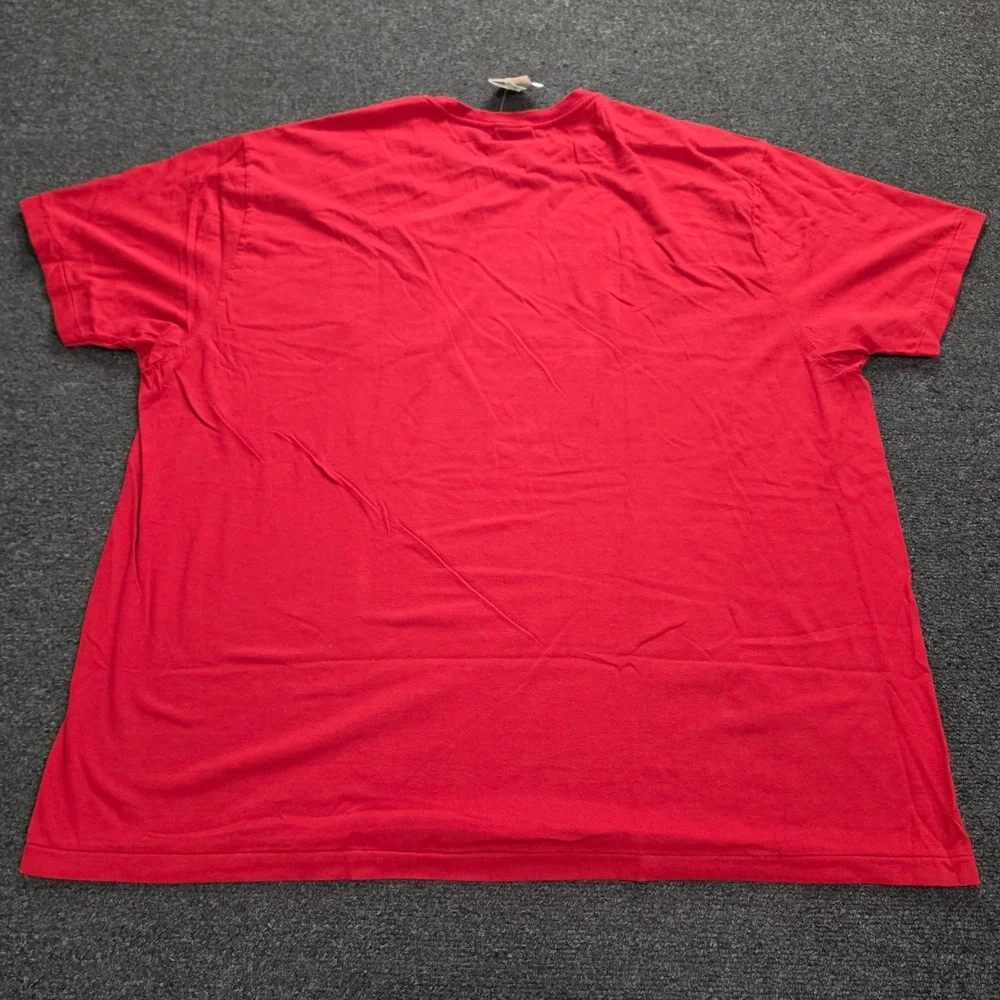 Vtg Polo Ralph Lauren Pocket T-Shirt Mens XXL Red Cotton Short Sleeve Pony Logo